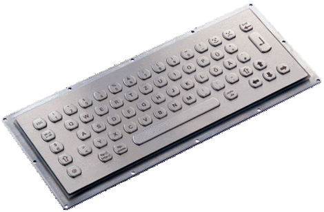 internet keyboard with salient buttons