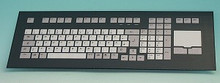 Desk keyboard TABLA-4A/MP with changed foil layout