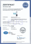 Zertifikate DIN EN ISO 13485